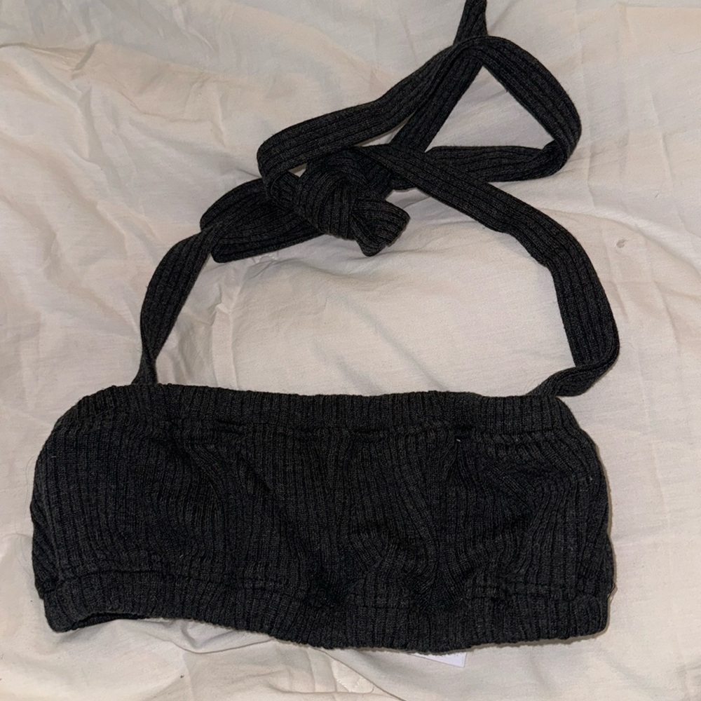 WeWoreWhat halter bra top